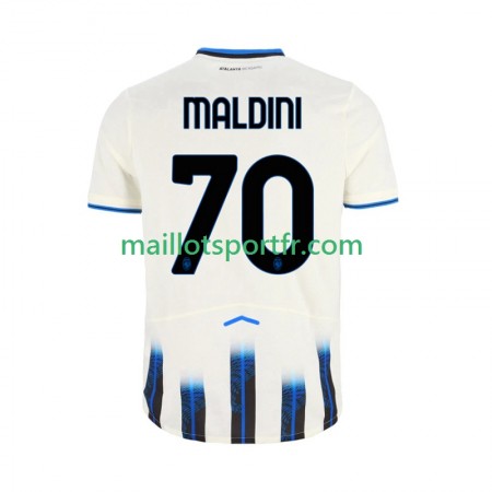 Maillot de Foot Atalanta Daniel Maldini 70 Exterieur 2025/26